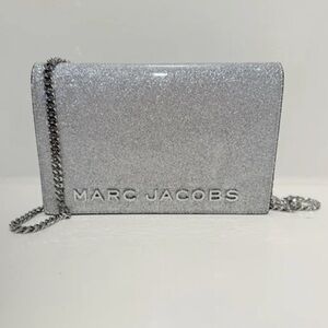 Marc Jacobs Glitter Silver Crossbody